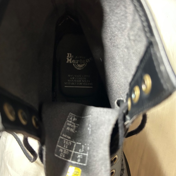 Mens Dr Martens Vegan 14045 Felix Lace up Mens 10 Wmns 11Eye Ankle Boots Classic - Picture 7 of 7